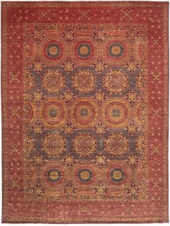 Mamluk 274x373 Handgeknüpft Orientteppich Teppich Wolle Pakistan