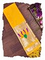 DEVANGI Women's Woven Banarasi Silk Dupatta/Chunni For Women, Floral Print 1 Meter Wide and 2.3 Meter Length Printed Des