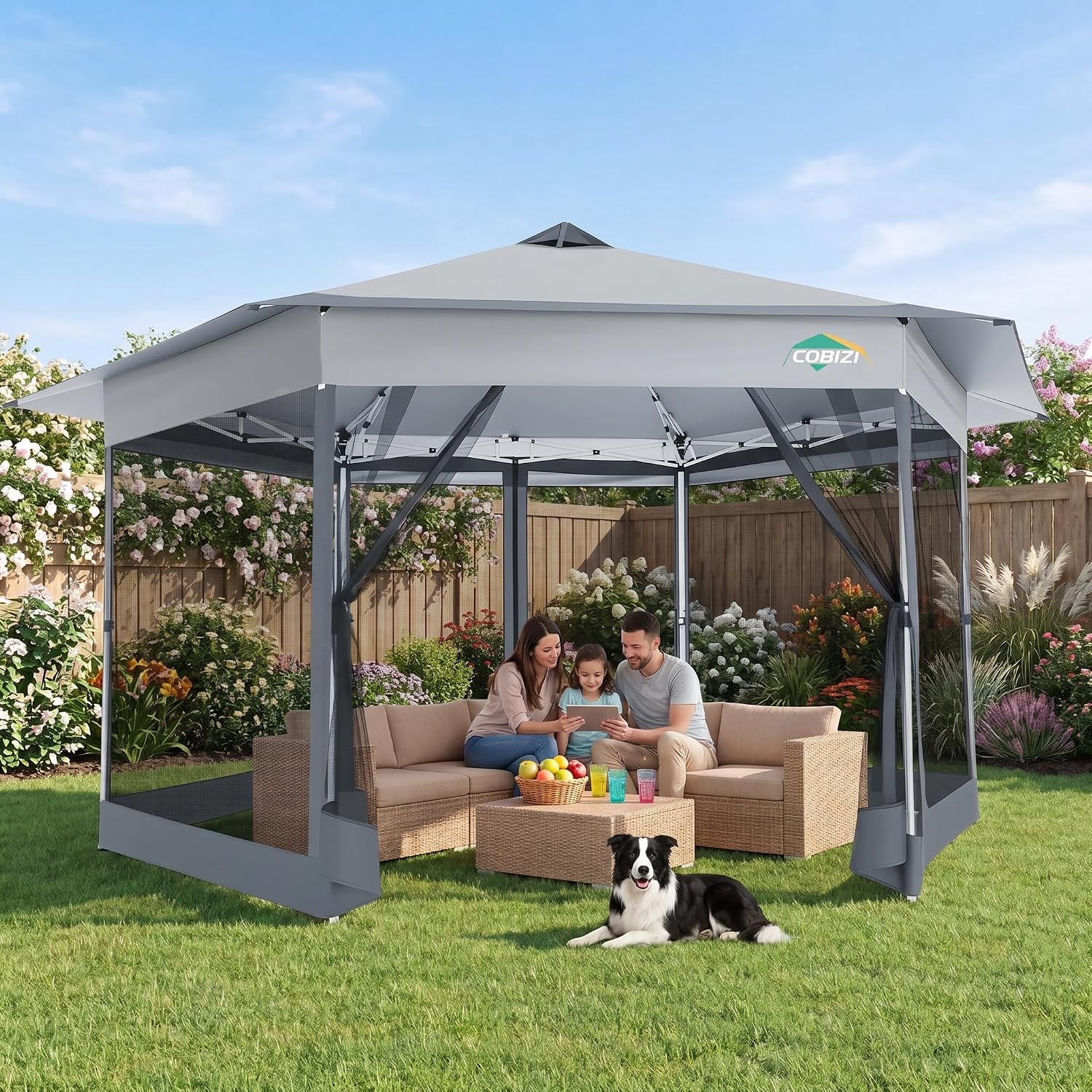 COBIZI 16×16 Pop Up Gazebo with Mosquito Netting Review
