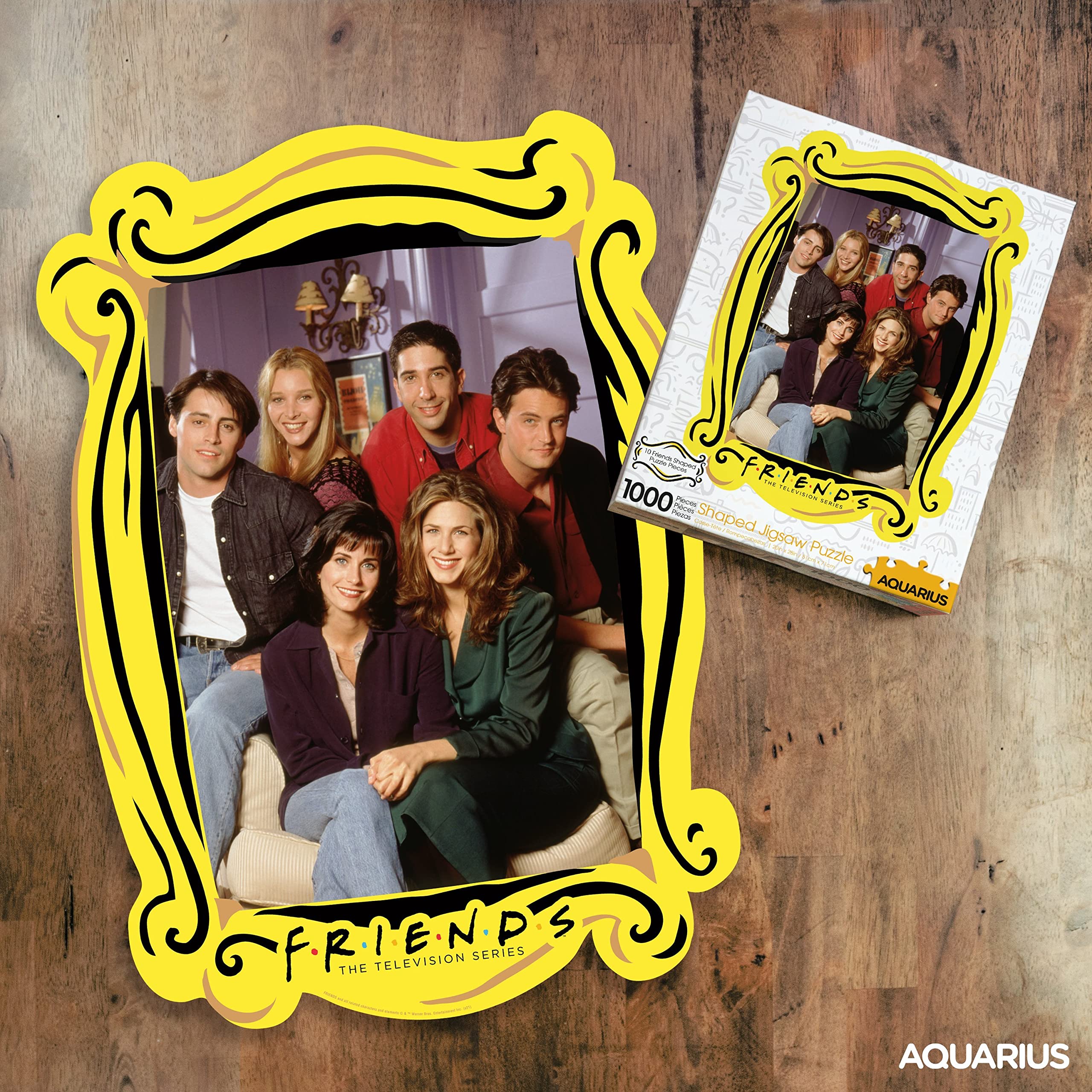 Amazon.com: Friends Apartment Diecut 1000 Piece Jigsaw Puzzle with