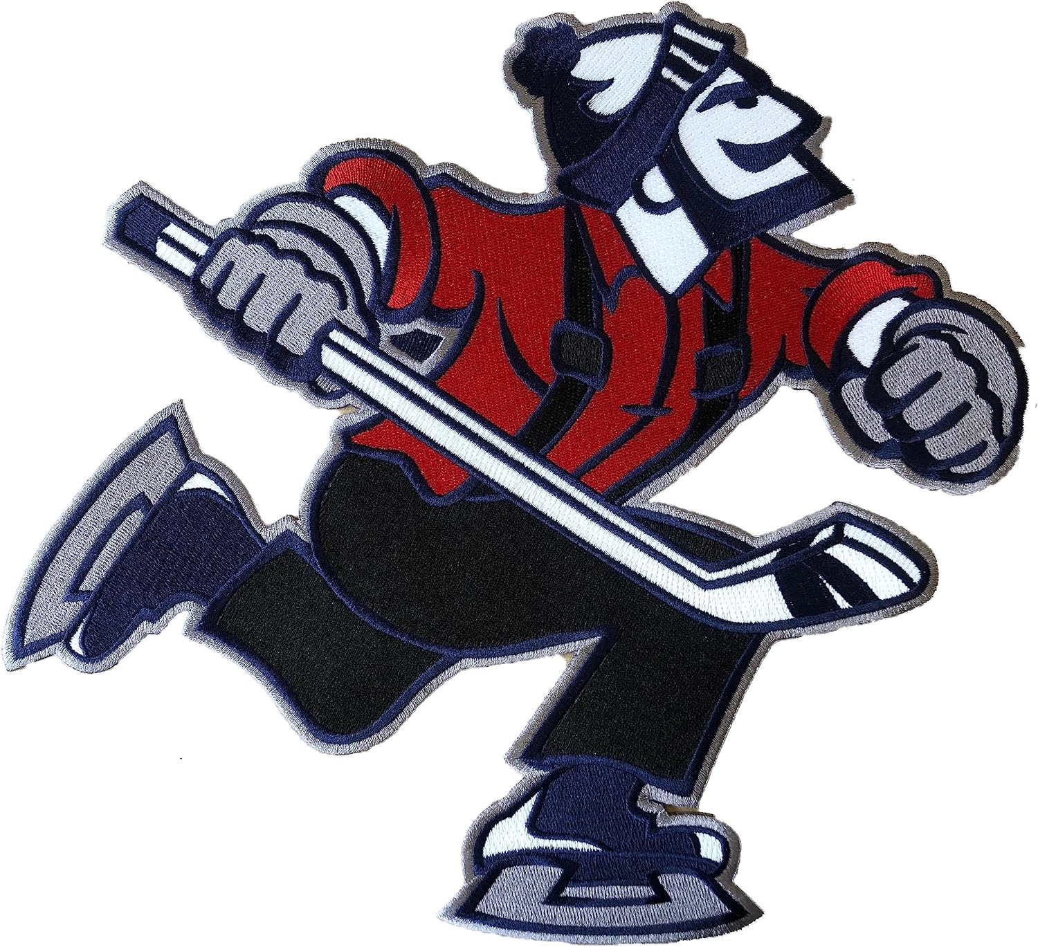 Red and White Hockey Jerseys with a Johnny Canuck Crest