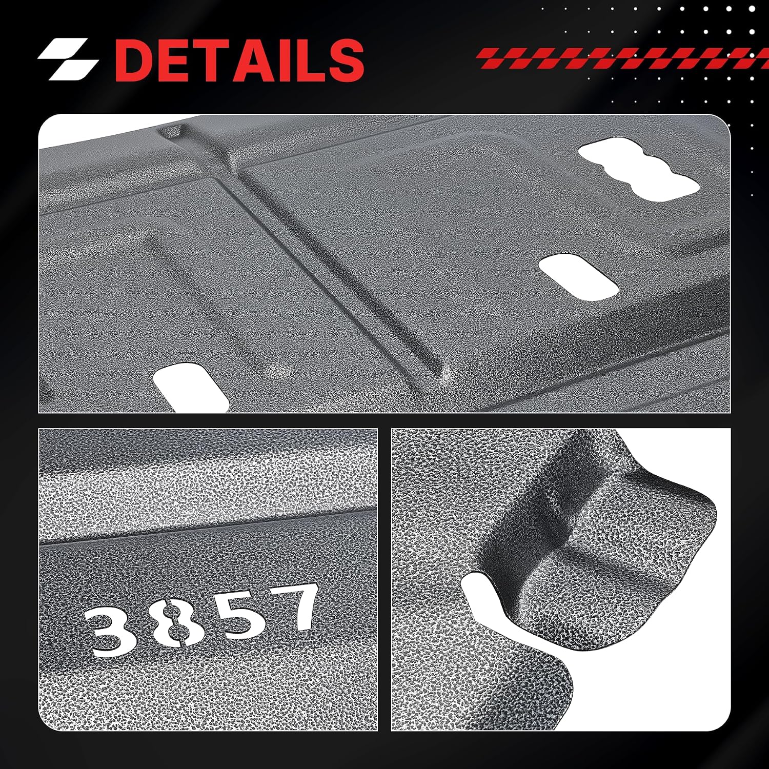 ML3Z-7222-D Splash Shield Compatible with Ford F150 with Gasoline Engine 2015-2020 Manganese Steel Under Cover Guard Accessories Replace JL3Z-7222-C