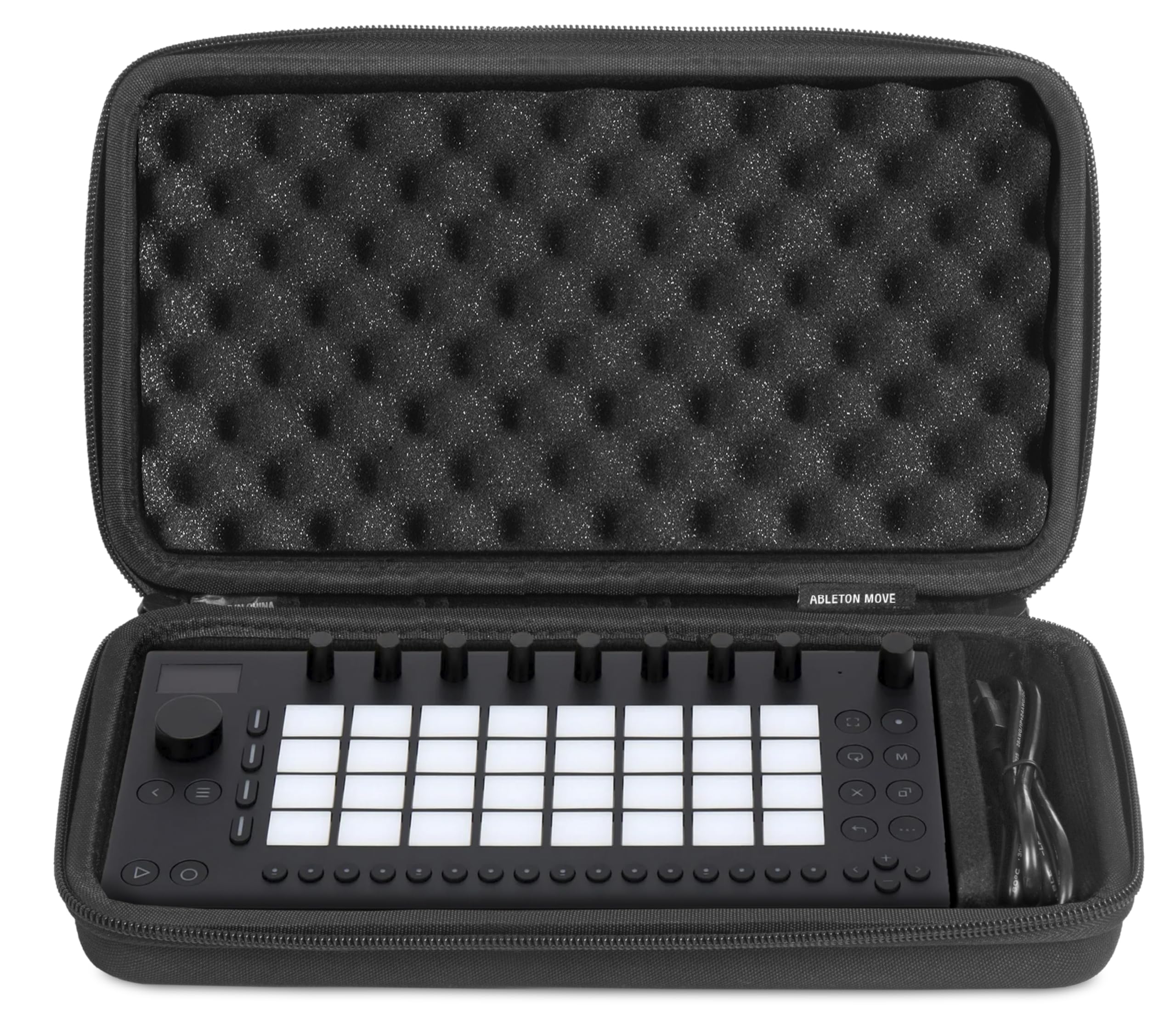 UDG Creator Ableton Move Estuche rígido para DJ Controller Negro, Negro 1, Estuche Duro para DJ Controller