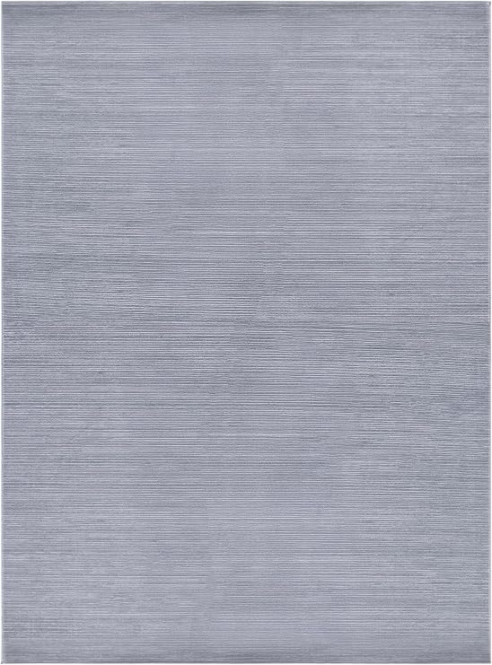 SAFAVIEH Area Rug 8x10 - Vision Collection - Large - Silver, Modern Ombre Design, Non-Shedding & Easy to Clean, Ideal for Living Room, Bedroom, Dining Space (VSN606G)
