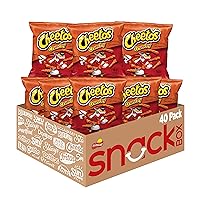 Vista 13 de Cheetos Snacks con sabor a queso, Flamin' Hot Crunchy, 1 onza (paquete de 40)
