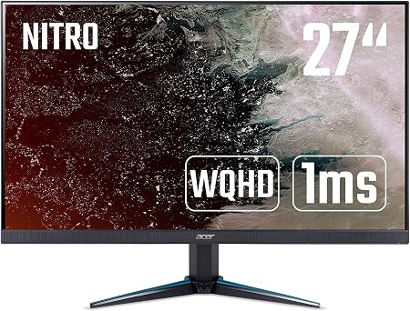 Acer Nitro VG270UPbmiipx 27 inch WQHD Gaming Monitor, (IPS Panel, FreeSync,  144Hz, 1ms, ZeroFrame, DP, HDMI, Speakers) Black (Renewed) : Amazon.co.uk:  Computers \u0026 Accessories
