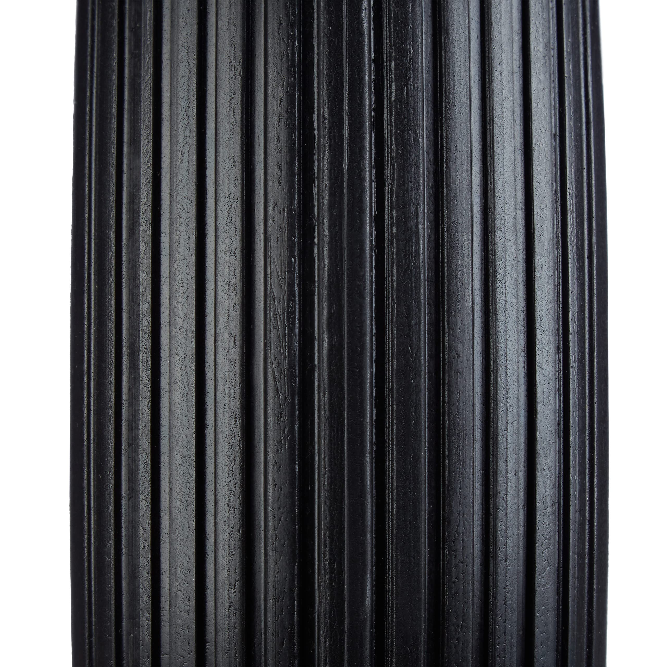 Relaxdays Roue de brouette 4.80/4.00-8, Caoutchouc en PU, Jante Plastique, Charge Max. : 100 kg, increvable, Rouge/Noir