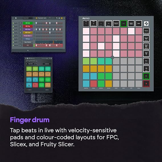 Novation FLpad USB-C MIDI Grid Controller For FL Studio