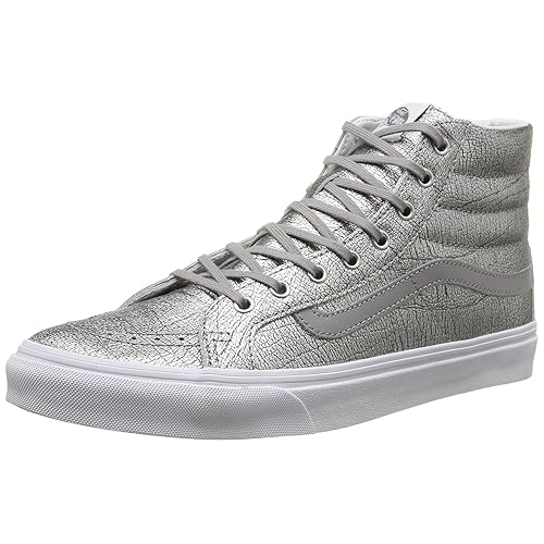metallic vans high top