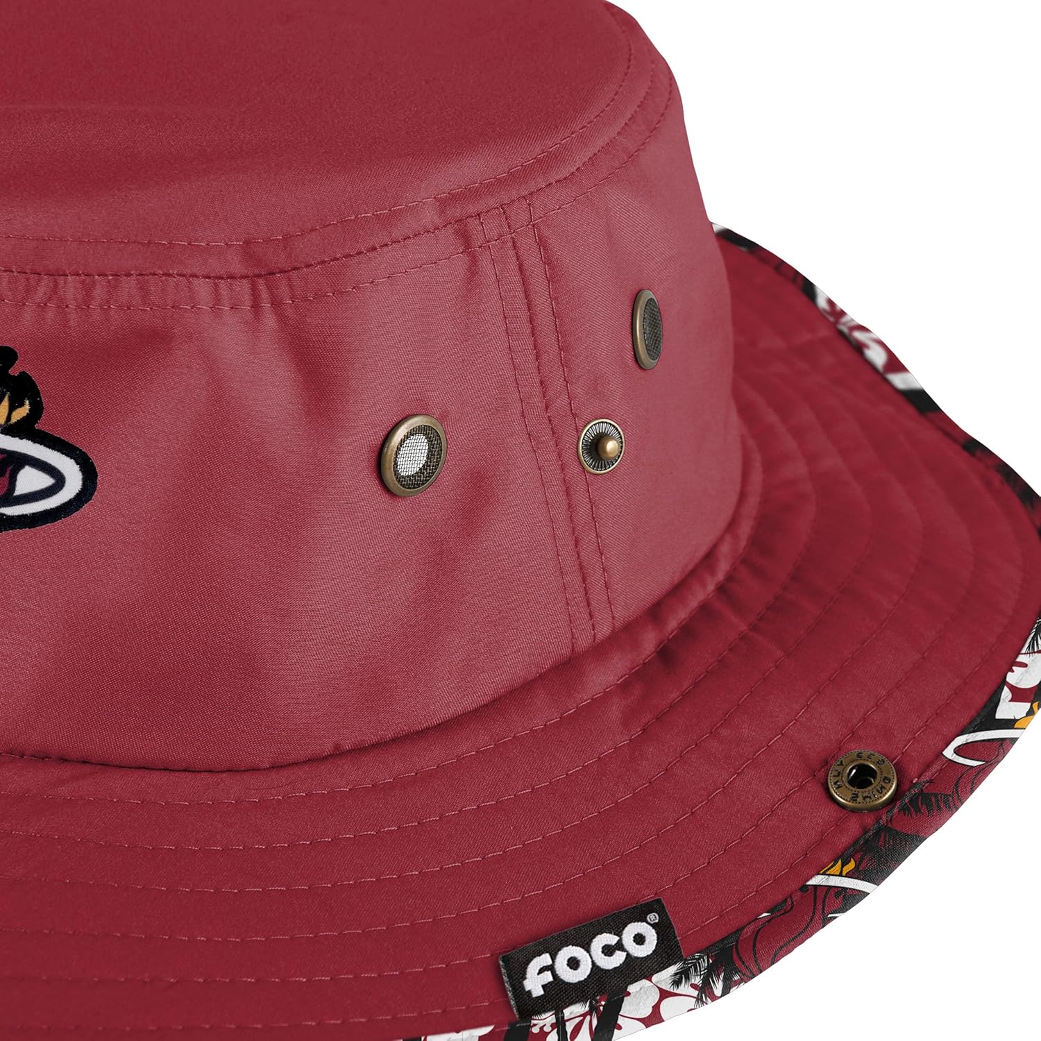 FOCO NBA Unisex-Adult NBA Team Logo Sport Outdoor Sun Boonie Hat - Image 4