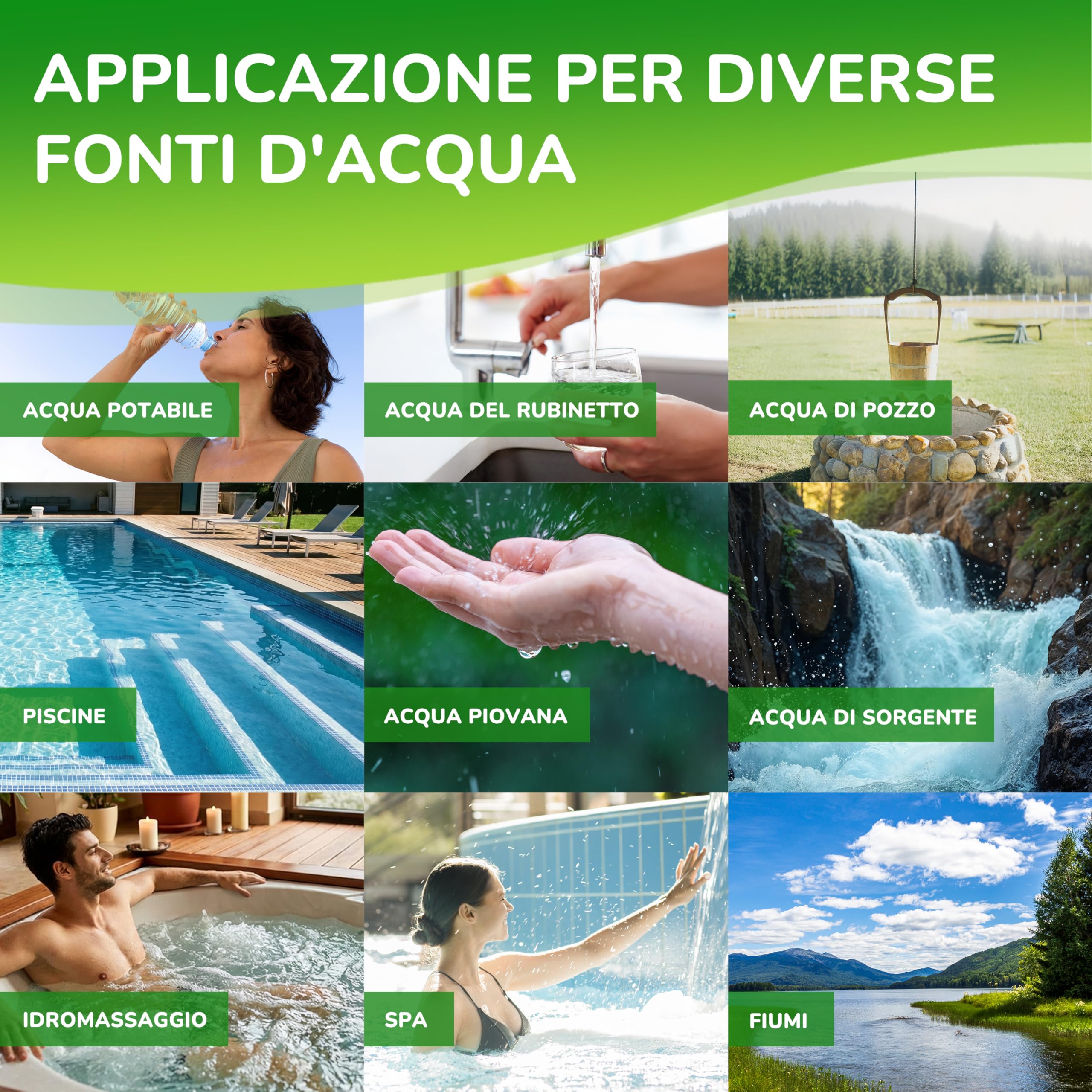 Poollab 2.0 Special Edition, tester elettronico per piscine (fotometro), tester per l'acqua della piscina, 170 compresse per test del pool per cloro, valore pH, rosso fenolo, accessori per