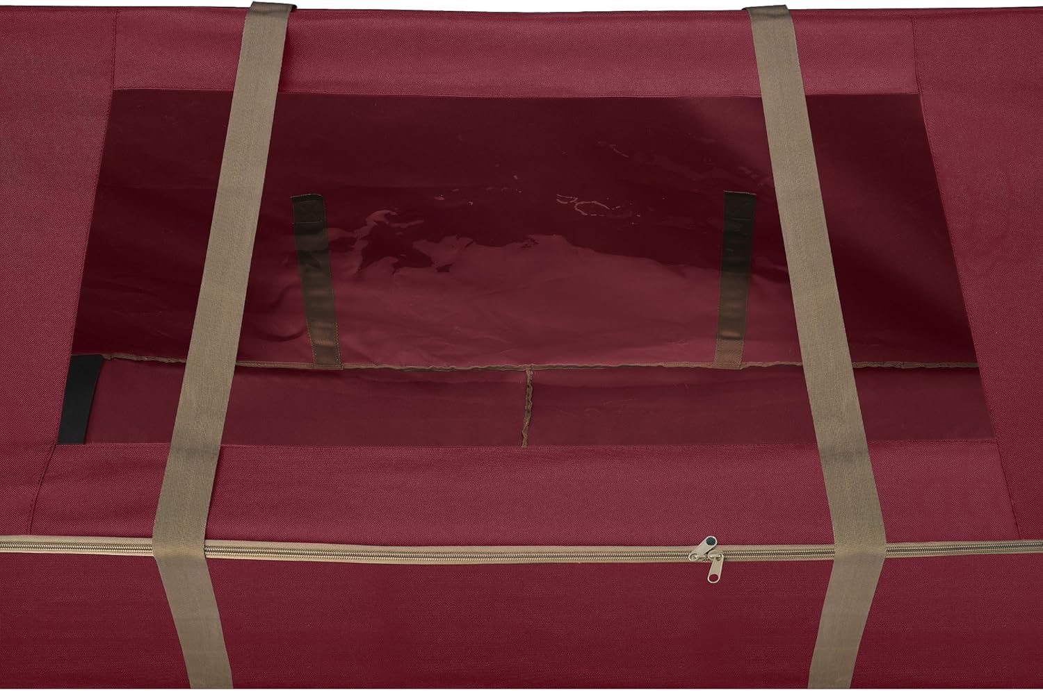 60% Off Discount Elf Stor 83-DT5045 Rolling Christmas Storage Premium Duffel Bag with Wheels – Holds up to a 9 Foot Artificial Tree, Red