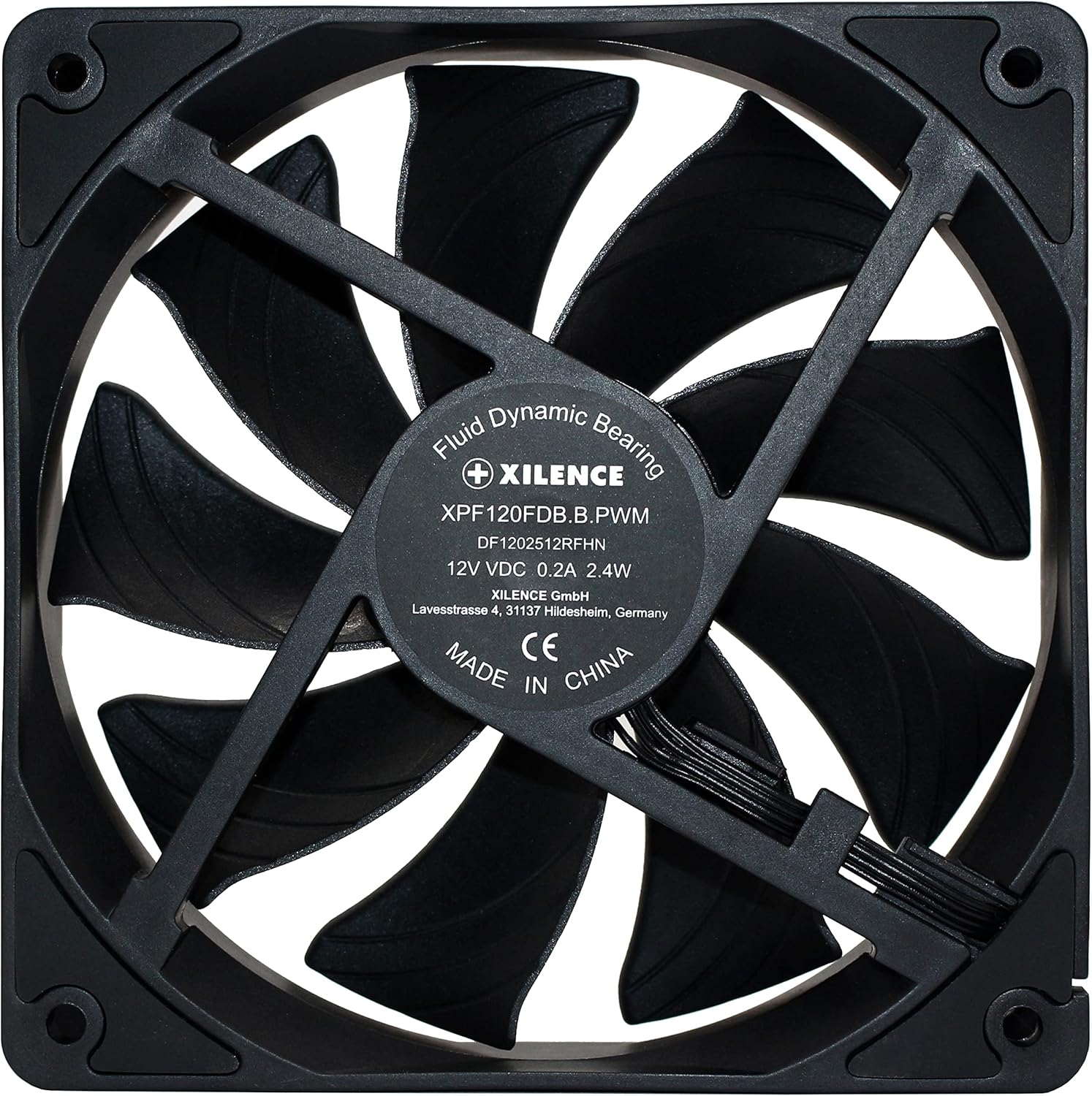 Xpf120X.B.Pwm Computer Case, Processor Fan 12 Cm Black, W128925322 (Processor Fan 12 Cm Black)