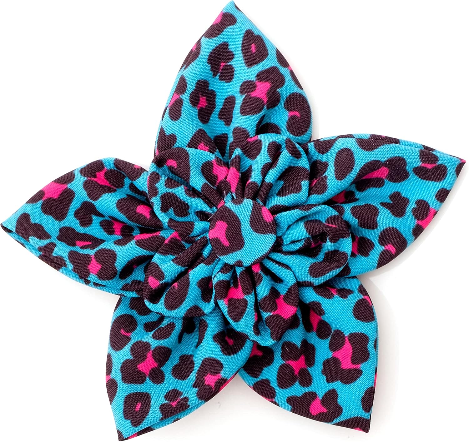 THE WORTHY DOG Food & Sports Prints Pet Flower for Dogs & Cats, Leopard