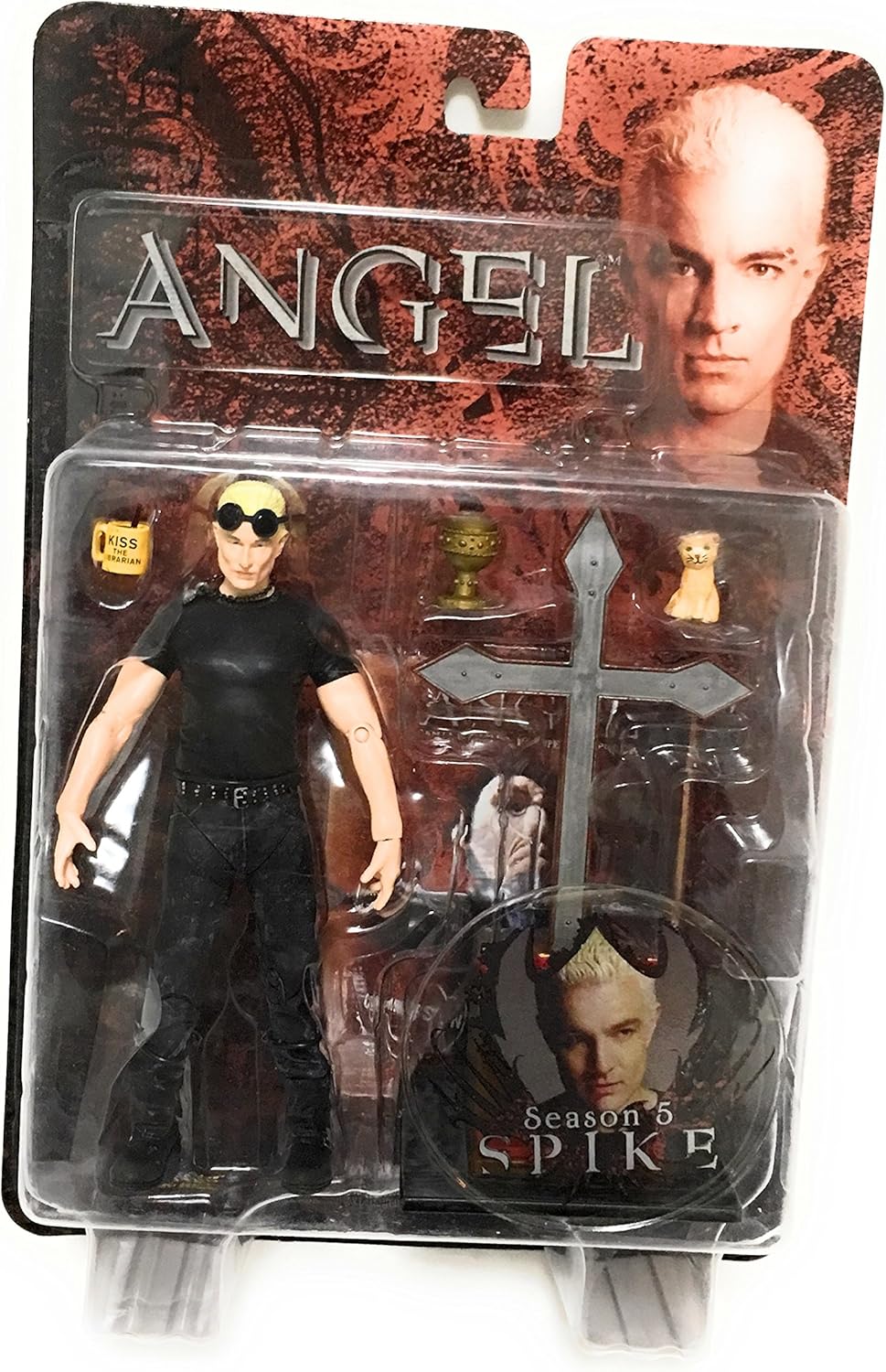 Angel Season 5 SPIKE James Marsters Action Figure from BUFFY the Vampire Slayer BTVS