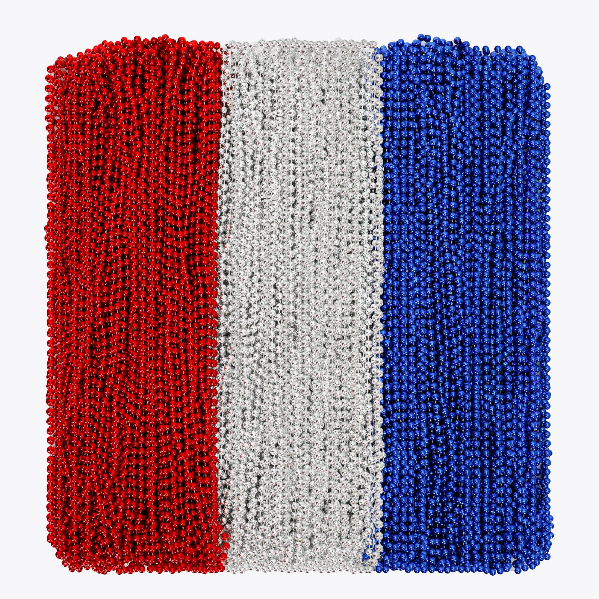Huskein 120 PCS Independence Day Necklaces