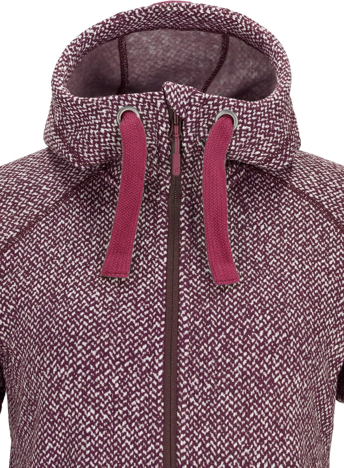 Rab Women's Amy Hoodie, Full-Zip Casual Lightweight Fashion Sweater-Knit Fleece
