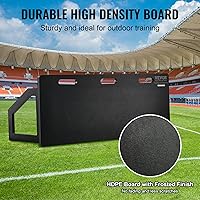 Vista 4 de VEVOR Soccer Rebounder Board, Portable Soccer Wall with 2 Angles Rebound, Foldable HDPE Kickback Rebound Board, Soccer Training Equipment for Kids