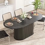 Modern Rectangle Extendable Dining Table 47.24"-62.99", White MDF Table Top with X-Shape Metal Base, Stretchable Kitchen Table for Dining Room, Sturdy & Easy to Assemble (White + MDF+Steel)