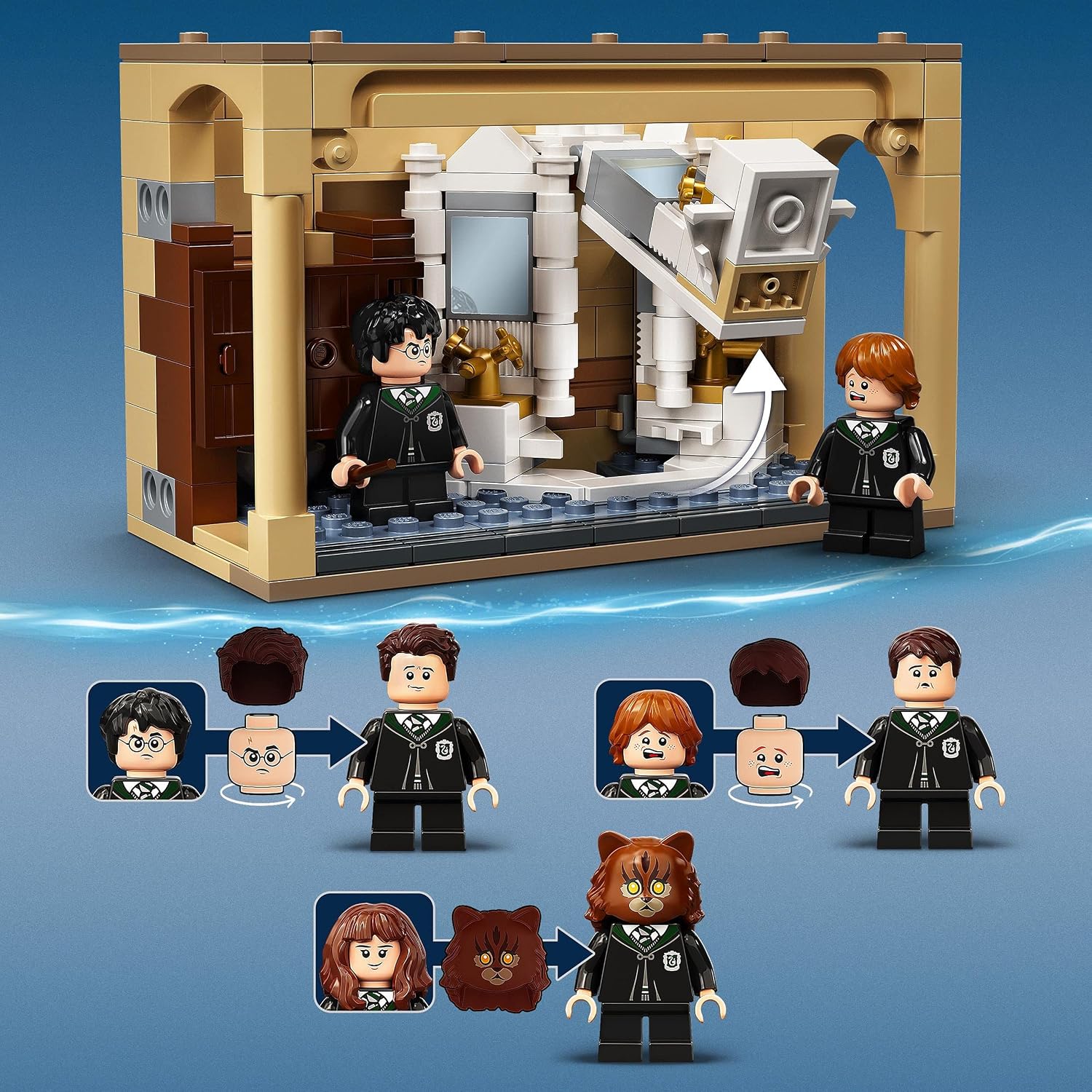 Harry Potter Hogwarts: Errore della Pozione Polisucco - Lego - Immagine 5