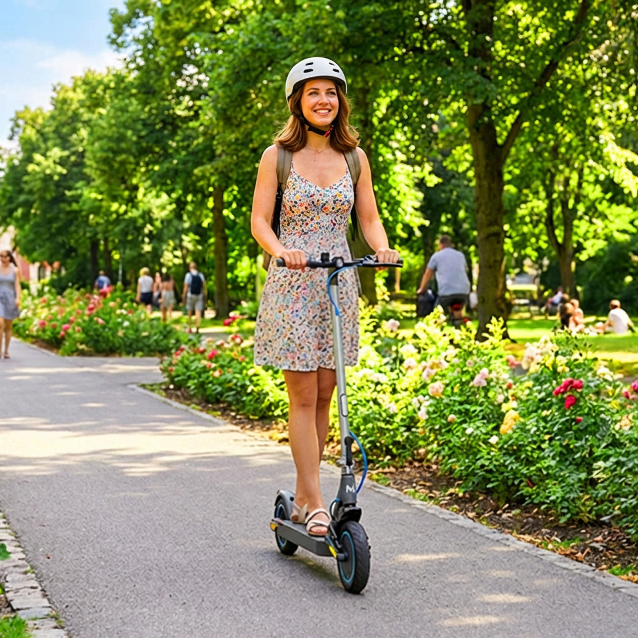 Motus Scooty 10 Trottinette Électrique Adulte Pliable, Roues 10 Pouces, Clignotants Intégrés, Application Mobile, Autonomie jusqu'à 80 km Selon Modèle, Confort et Mobilité Urbaine