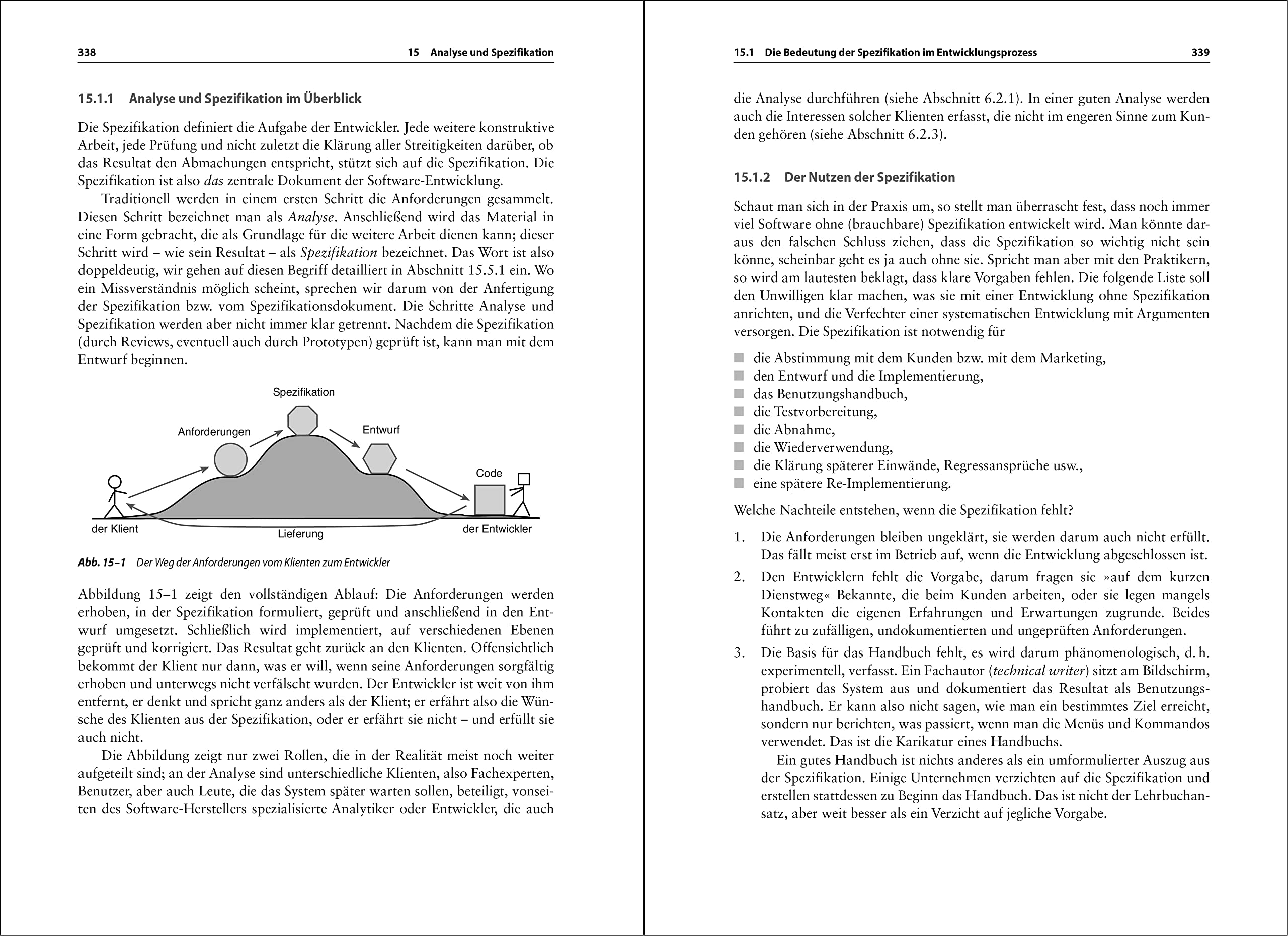 Software Engineering: Grundlagen, Menschen, Prozesse, Techniken