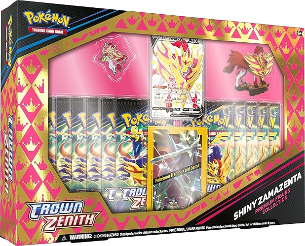 Pokemon Crown Zenith Shiny Zamazenta Premium Figure Collection - Single