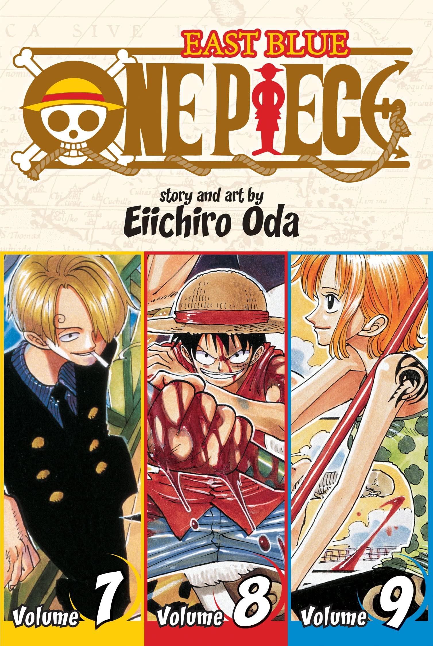 One Piece (Omnibus Edition), Vol. 3: Includes vols. 7, 8 & 9: Volume 3