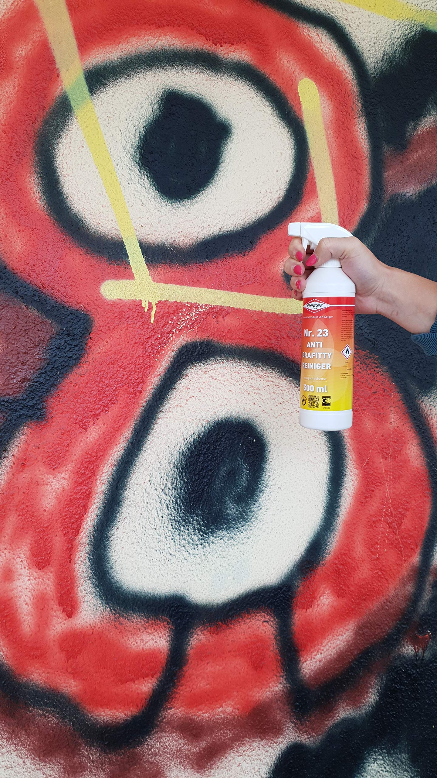 Geiger Chemie Nr. 23 - Limpiador antigrafito (6 botellas de 1000 ml)