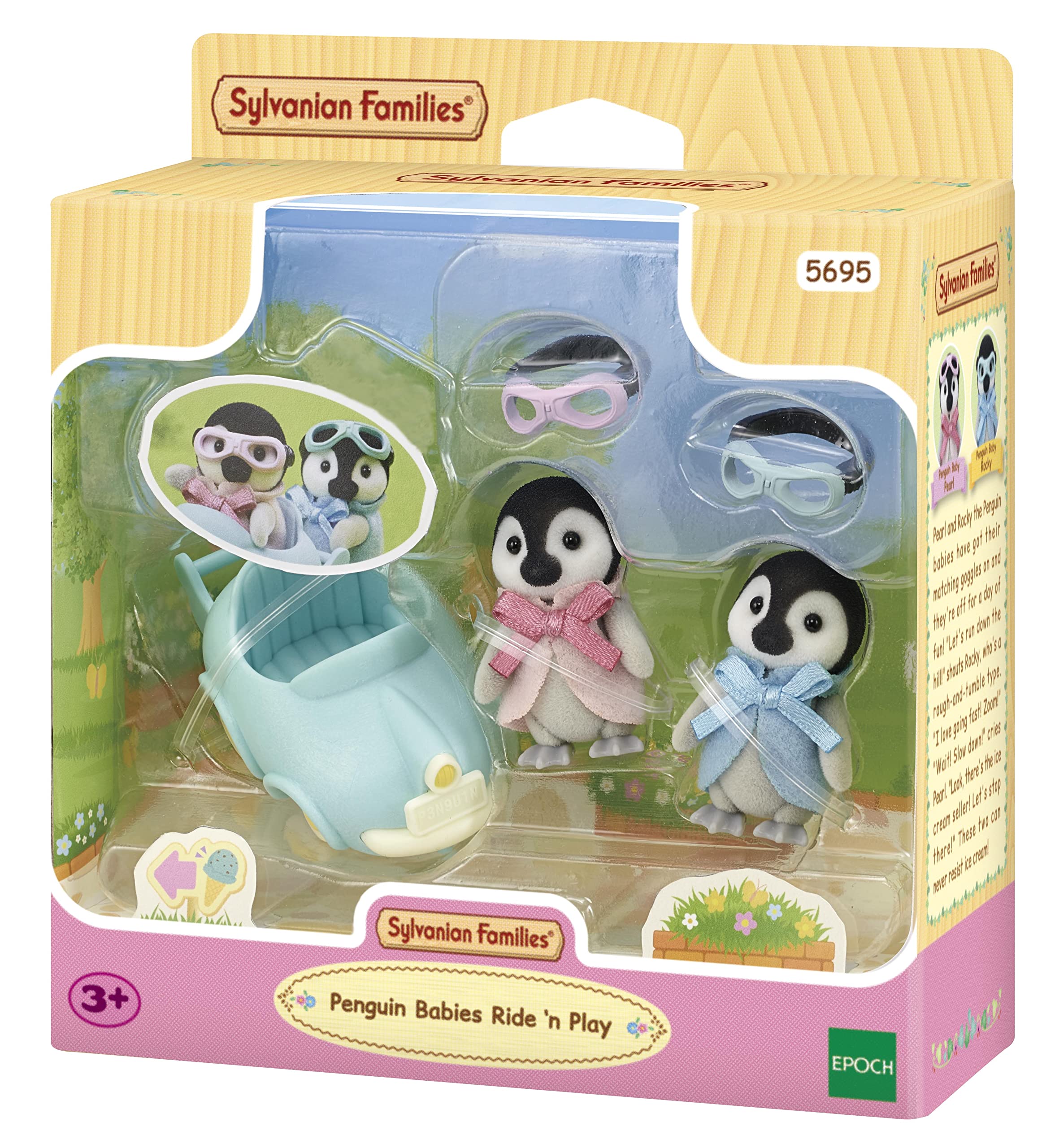 Mobile Spirale Pingouin HABA Pour Poussette Et Lit Bébé | Figurine Amovible, Clochette, Film Miroir | Dès La Naissance - Cadeau De Naissance