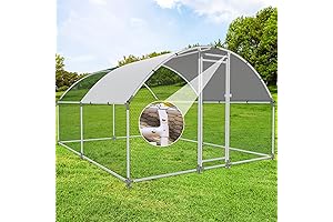 Spacious Dog Playpen with Sun-Blocking Roof and Durable Panel Construction