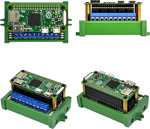 Miniatura 4 de Montaje de tornillo 5 SPST-NO RPi IoT Power Relay Module para Raspberry Pi ZeroZero-W