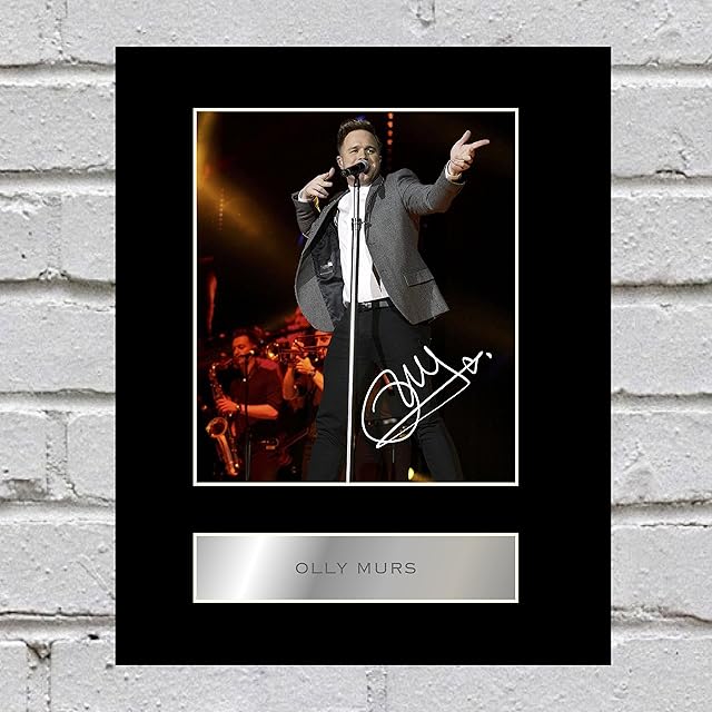 Olly MURS Signed Mounted Photo Display #2