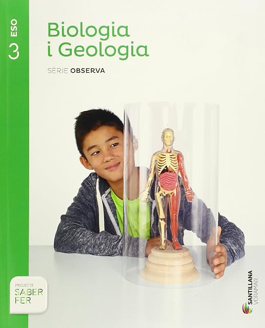 Portada de Biologia i geologia serie observa 3 eso saber fer