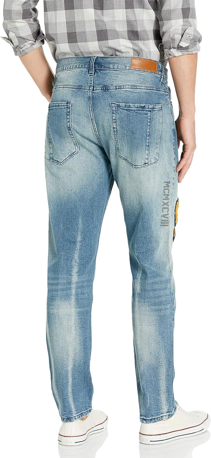 Sean John Men's Tapered Jean, Pledge 