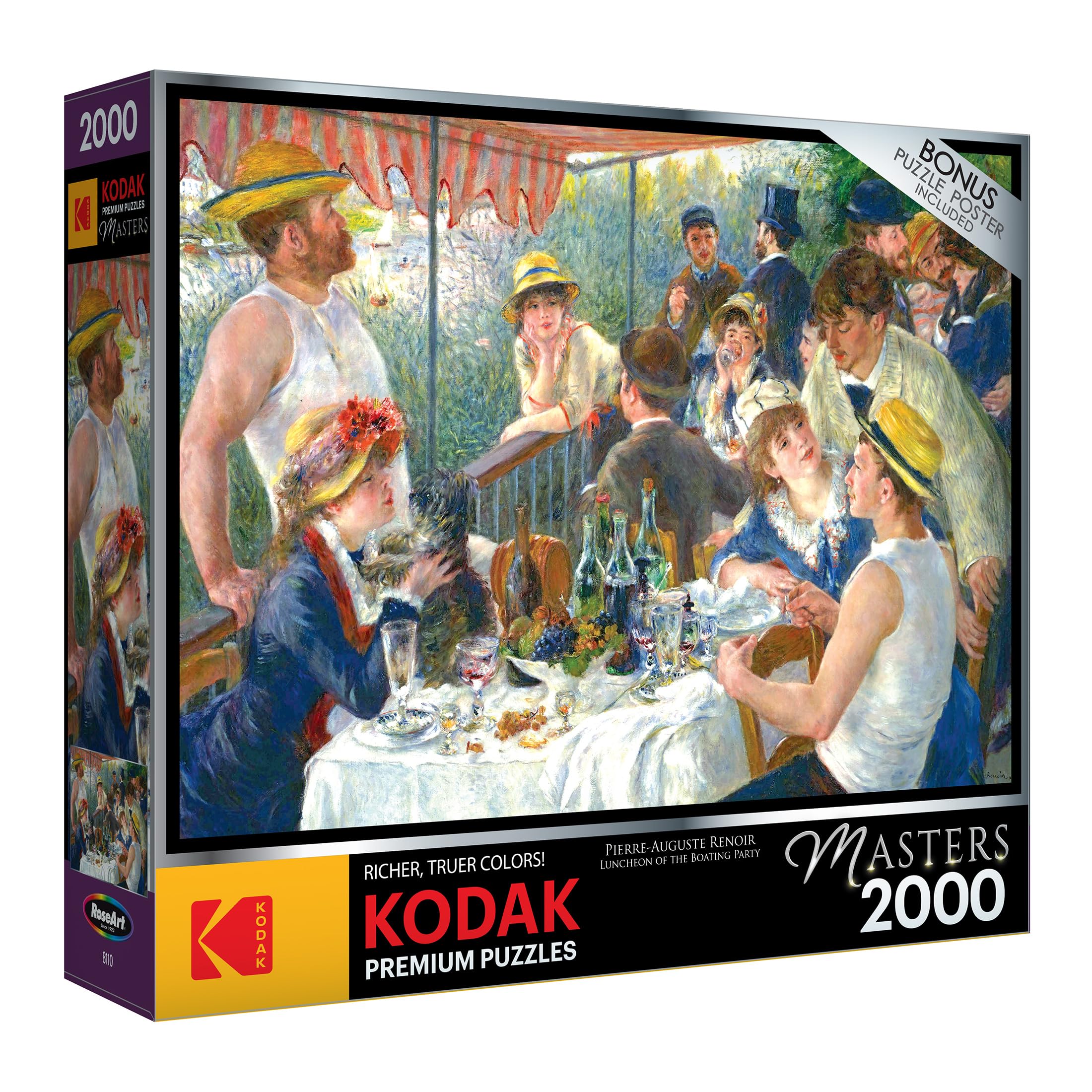 Amazon.com: RoseArt - Kodak Premium Masters - Luncheon of The Boat