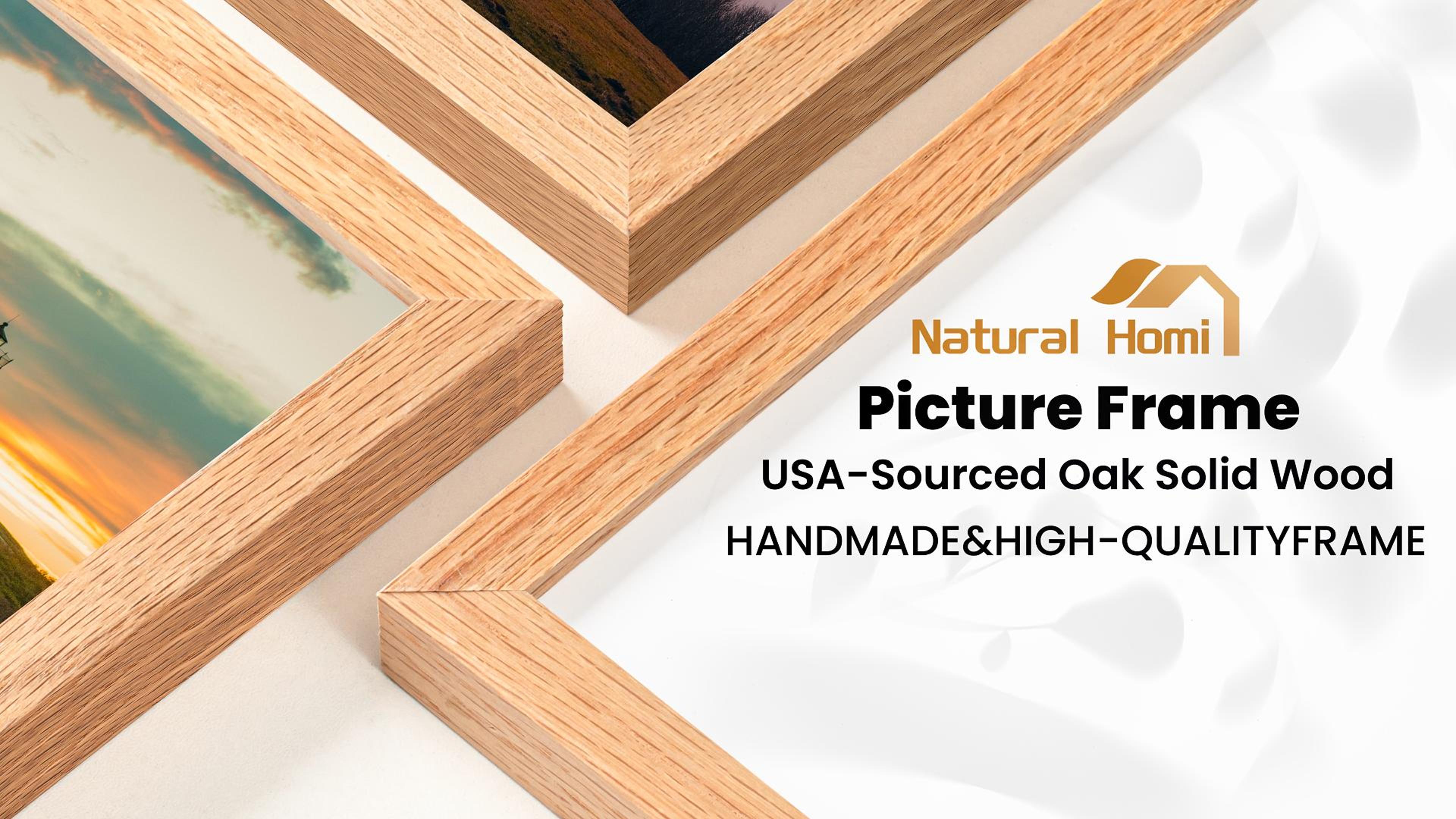 Amazon.com - 12x14 Picture Frame,Solid Oak Wood 12