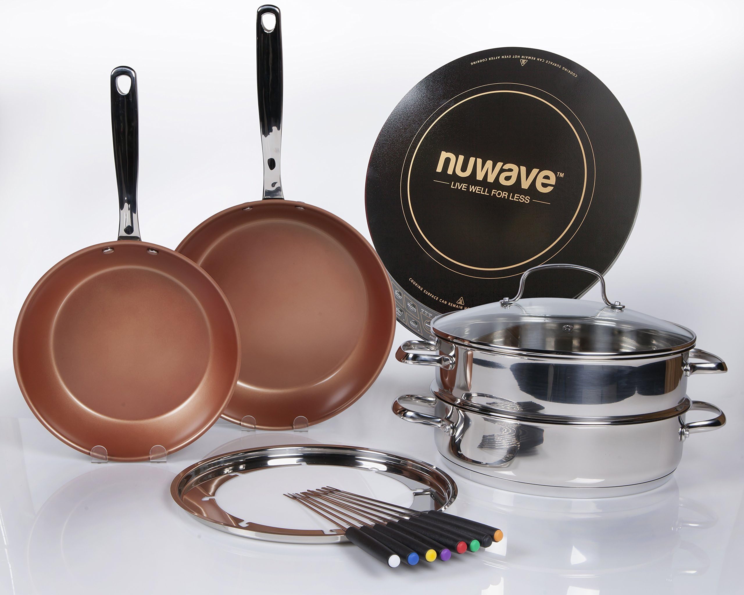 NuWave Precision Induction Cooktop with Cookware Set