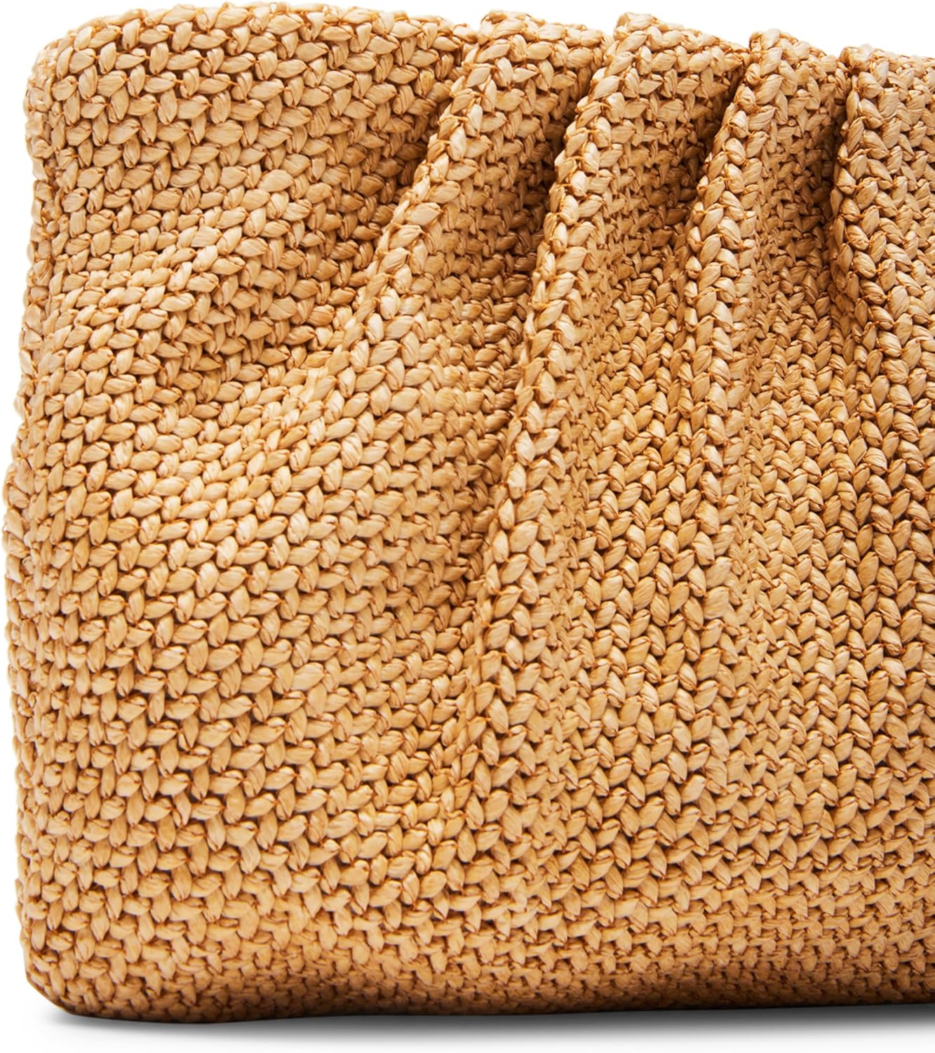 Steve Madden Blucia Raffia Clutch