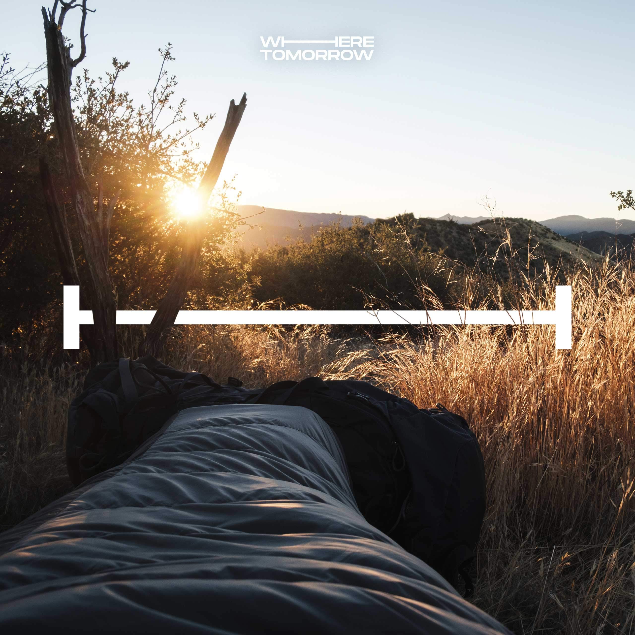 Where Tomorrow Doppelschlafsack 190 x 150 cm 2-Personen Schlafsack wasserabweisend atmungsaktiv 300 g/m² Camping Outdoor