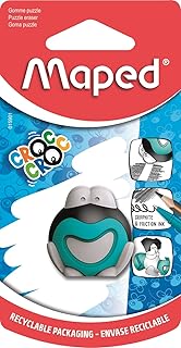 Borracha, Maped, Croc Croc Sapo, 15901, Cores Sortidas