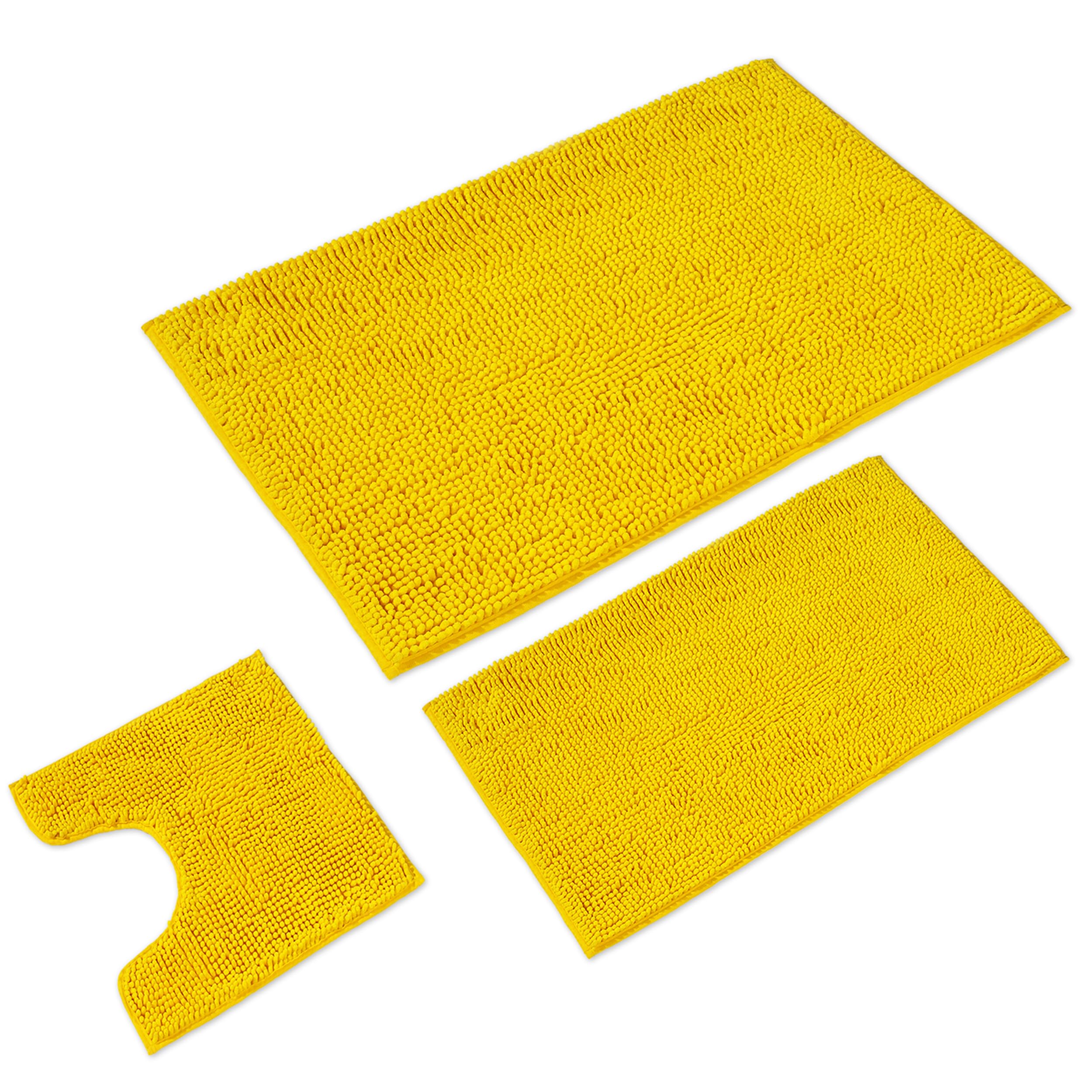 WohnDirect Alfombra Baño Petrolo 45x45cm • Alfombrilla baño Antideslizante y Lavable • Cómoda Y Súper Absorbente — view 10