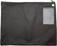 Vista 10 de Interoffice - Bolsa de lona para correo, sobre de tránsito, bolsa para documentos, 18 x 14 pulgadas (gris azul)