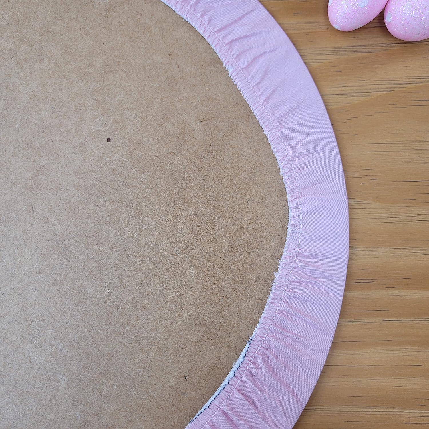 Maison Charlo | Set of 4 Washable Easter Rose Balloon Round Placemat Covers - 14" Diameter for Kitchen and Dining Table