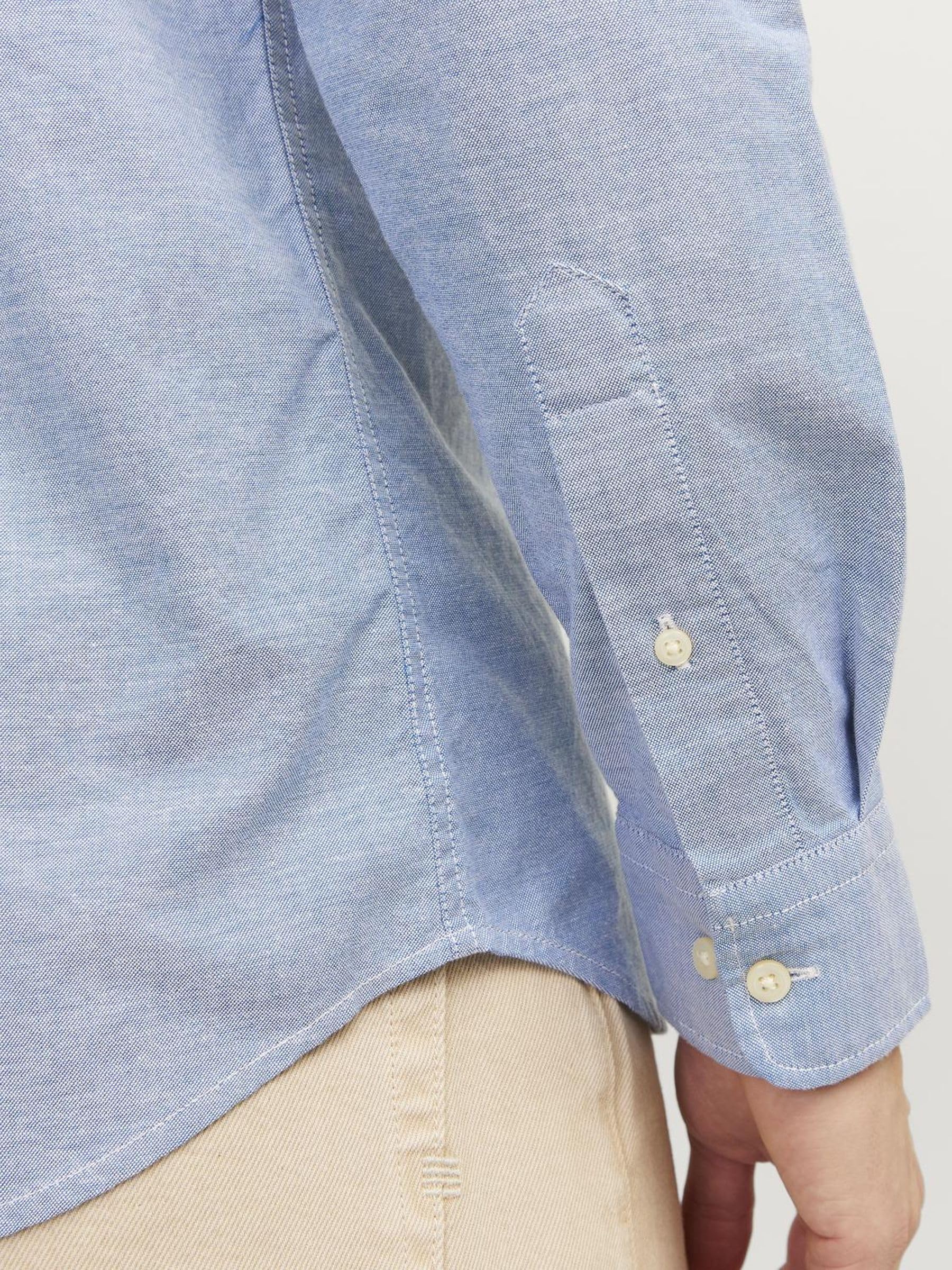 JACK & JONES Jprblubrook Oxford Shirt L/S Noos Uomo