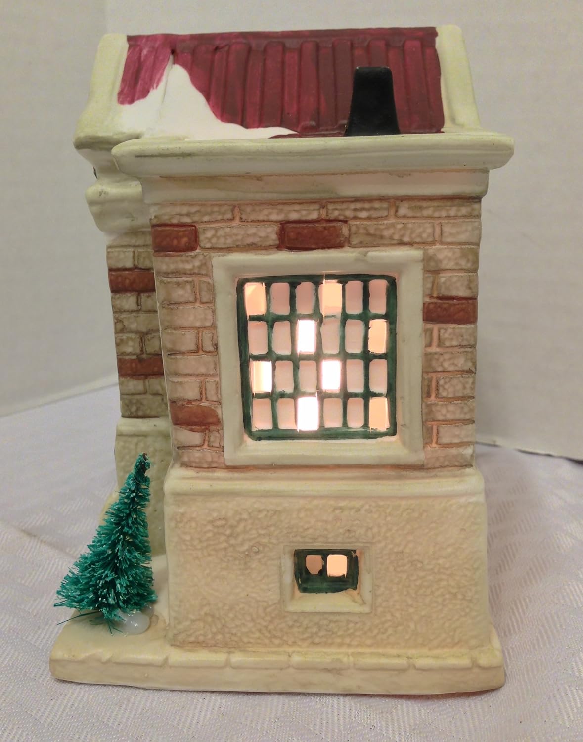 A Wonderful Holiday Christmas Village "It's a Wonderful Life" the Bedford Falls Public Library