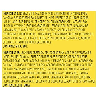 Nestle NIDO Lacto-Ease Toddler Milk Beverage Powder Mix, Reduced Lactose, Toddler Nutritional Drink, Powdered Milk for Toddlers, 22 Servings per Container, 28.2 OZ, (Pack of 4)