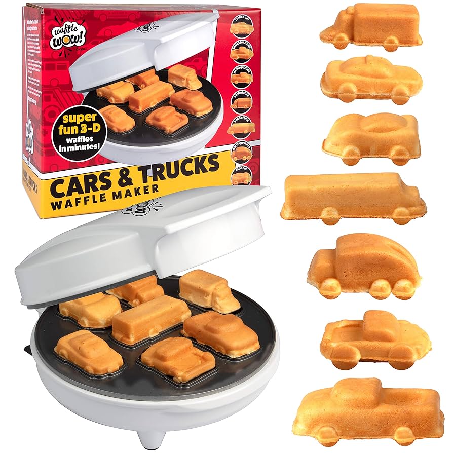 Amazon.com: Car Mini Waffle Maker- Make 7 Different Race