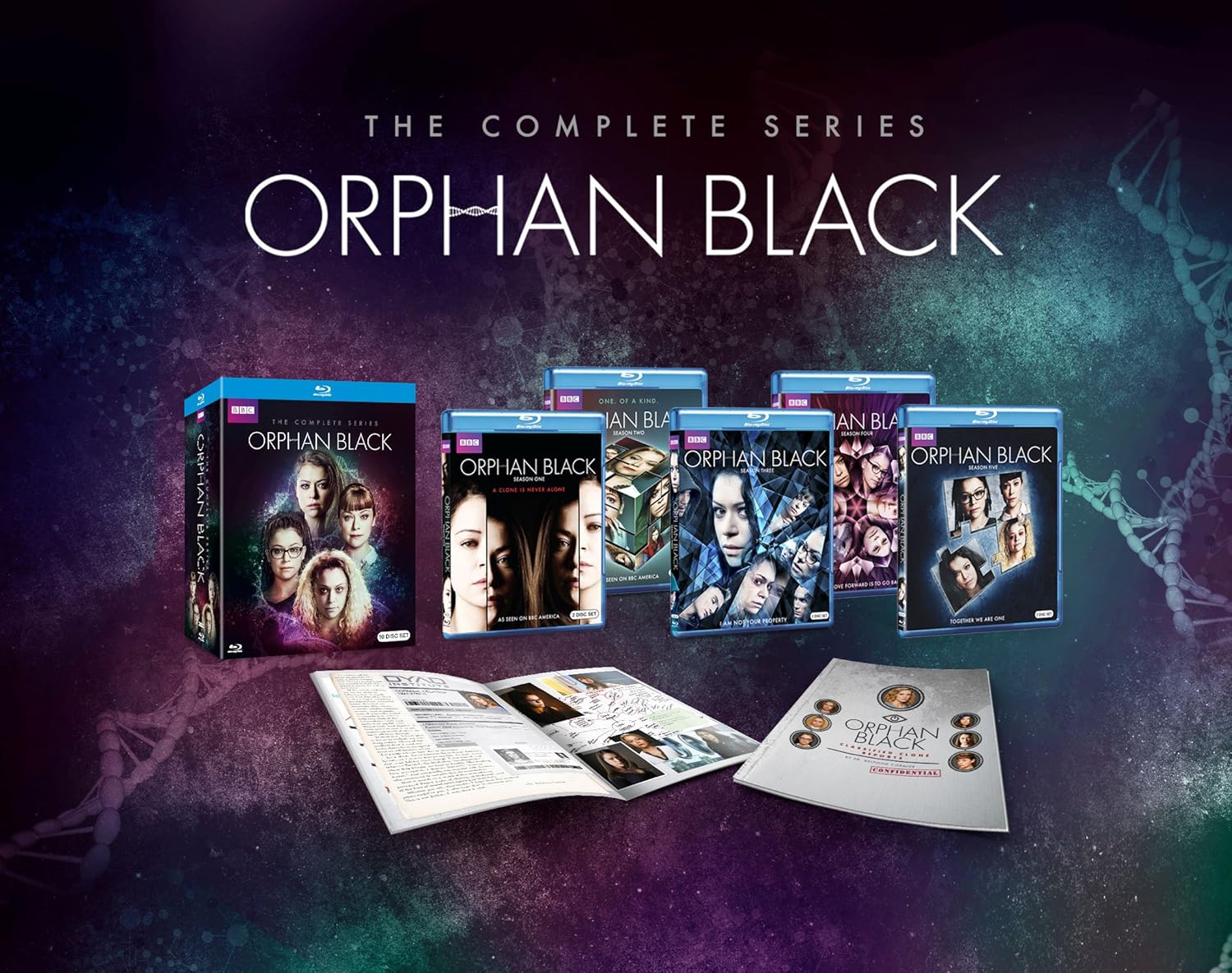 Orphan Black Complete Series (Blu-ray)