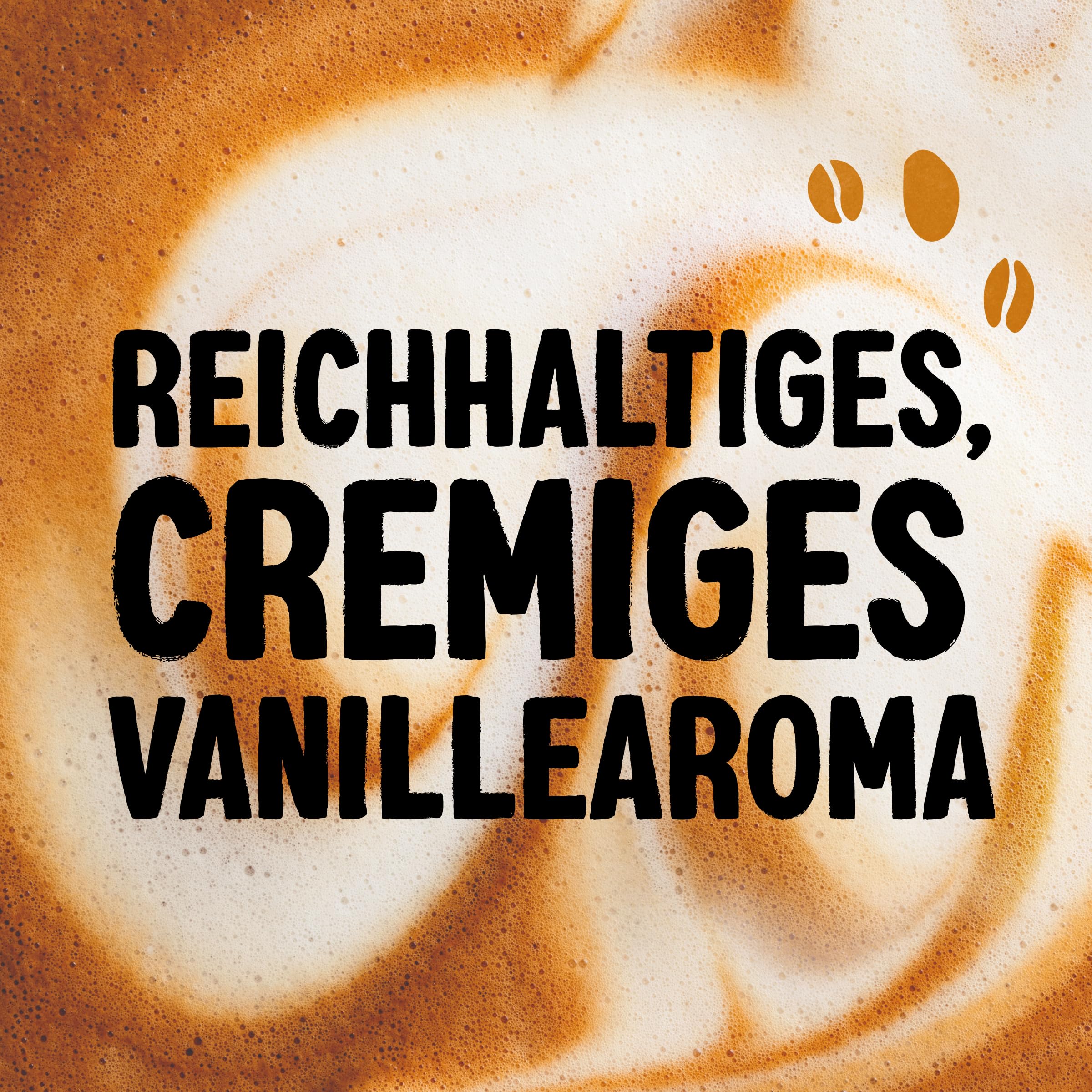 Alpro Barista Vanille – Zum Aufschäumen – Von Natur aus laktosefrei – Reich an Ballaststoffen, Calcium und Vitaminen – 8 x 750 ml – Haltbar